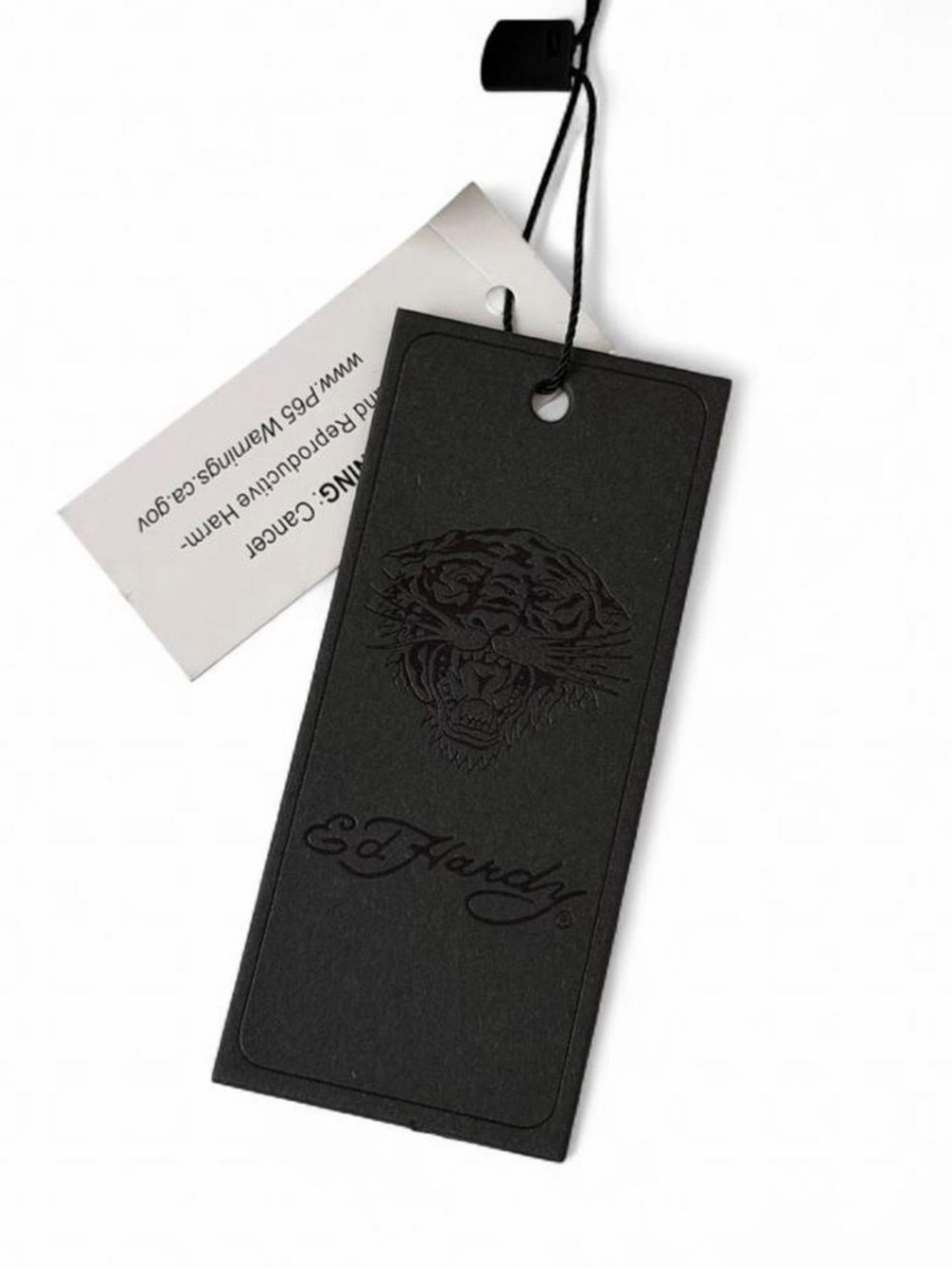 Ed Hardy Leopard Skull Floral Wristlet - Pink, Black & Brown - Picture 4 of 4